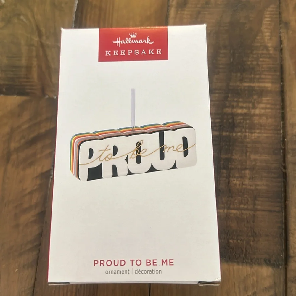 HALLMARK PROUD TO BE ME ORNAMENT: LIMITED 2023 EDITION: NEW IN BOX